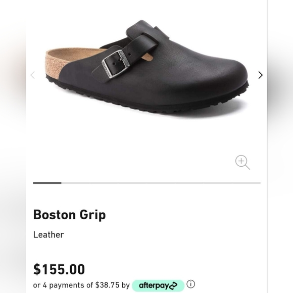 Birkenstock Clogs Oiled Black Leather - Picture 2 of 2